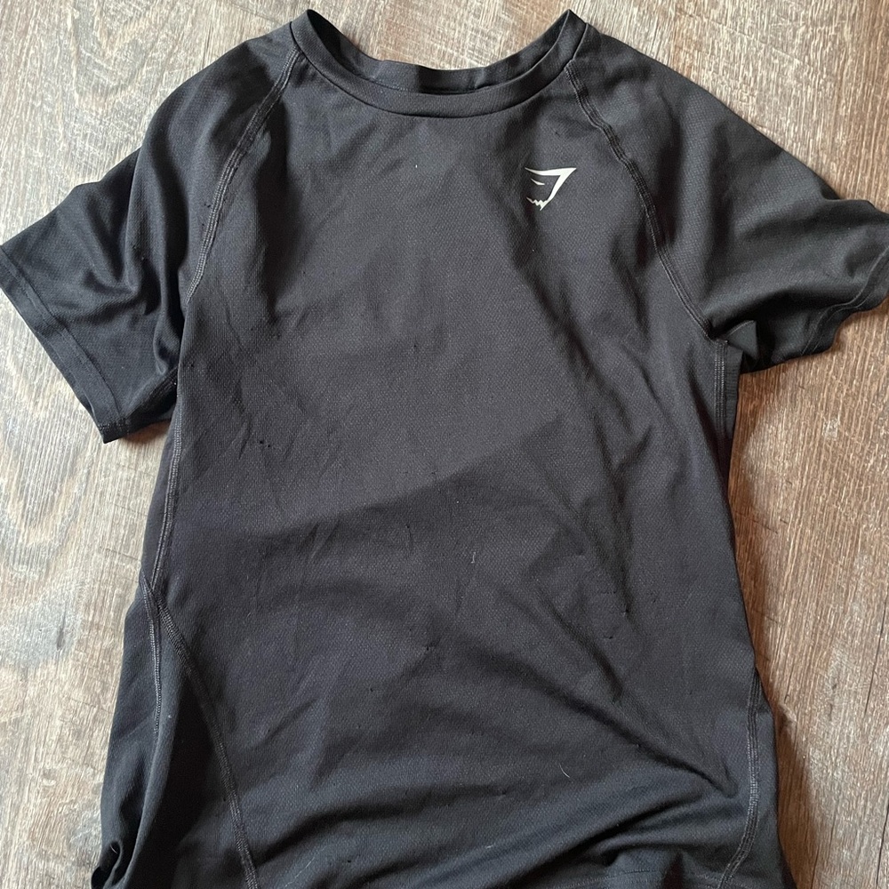 Gymshark Black Short Sleeve Tee